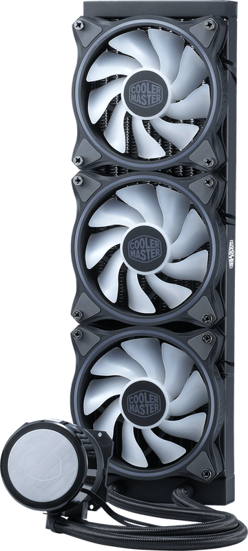 Refurbished Cooler Master MasterLiquid ML360 Illusion Zwart Refurbished Cooler Master MasterLiquid ML360 Illusion Zwart